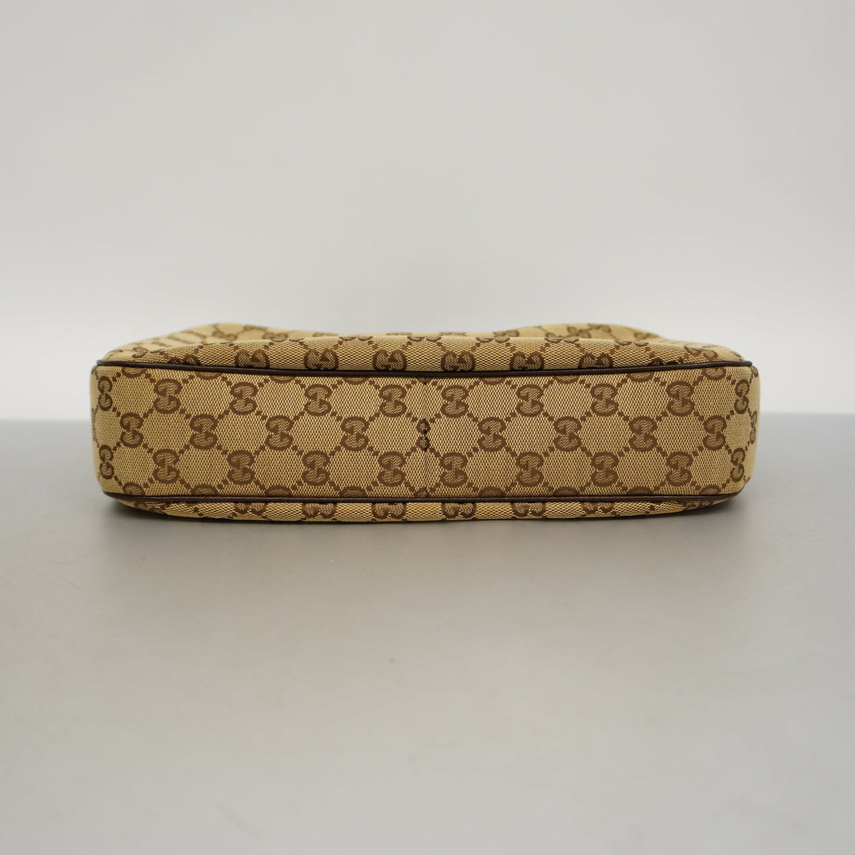 GUCCIAuth  Sherry Line Shoulder Bag 145757 Women's GG Canvas Beige,Brown