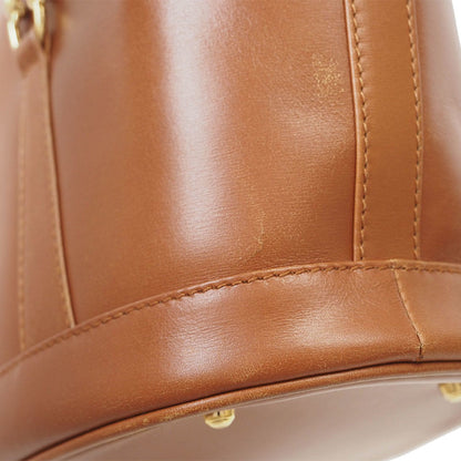 Gucci Brown Leather Tote Bag
