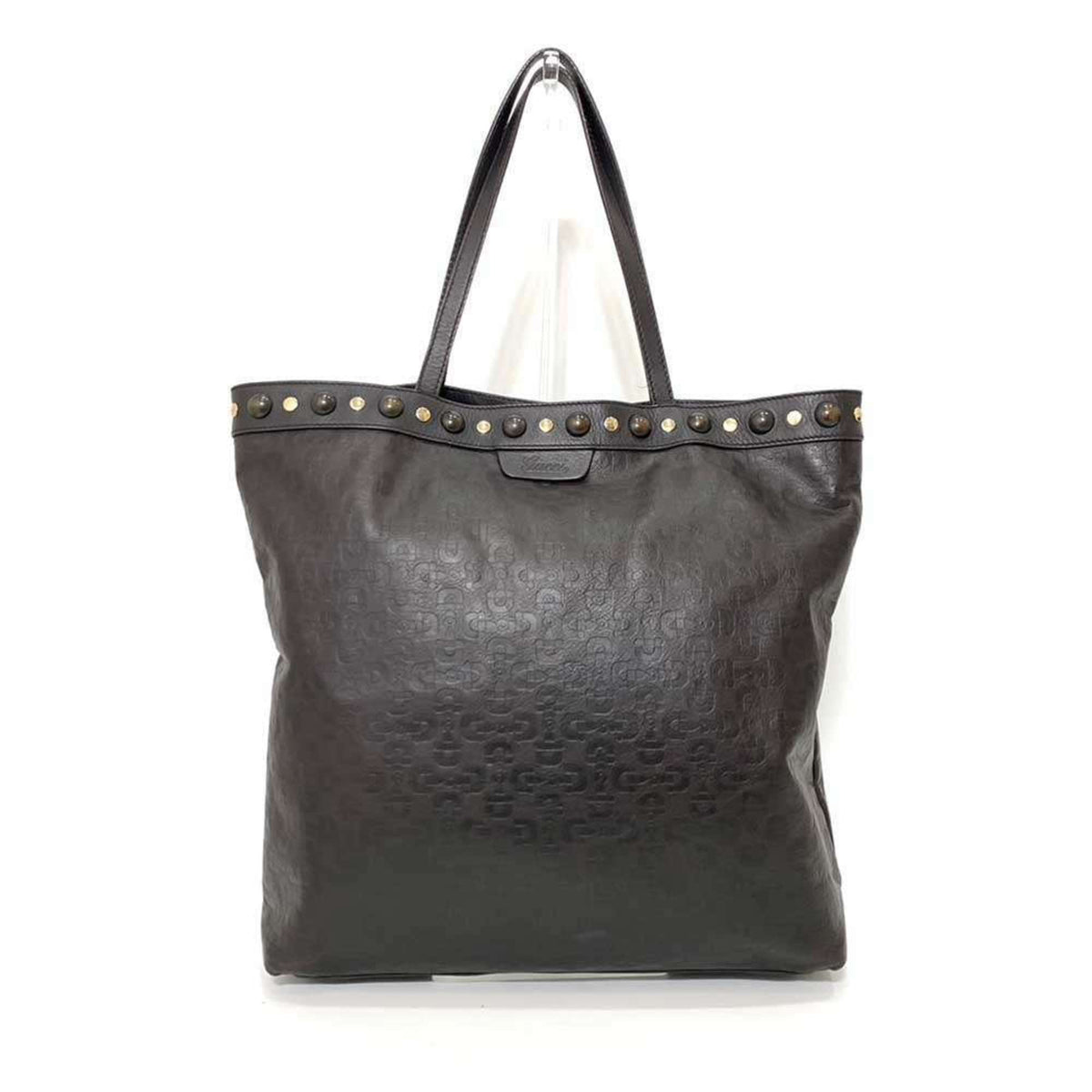 Gucci Brown Leather Handbag ()
