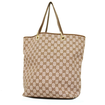 GUCCIAuth  GG Canvas Tote Bag 002 1098 Women's Tote Bag Brown,Pink