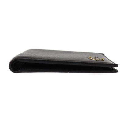 Gucci Black Leather Bill Wallet (Bi-Fold)