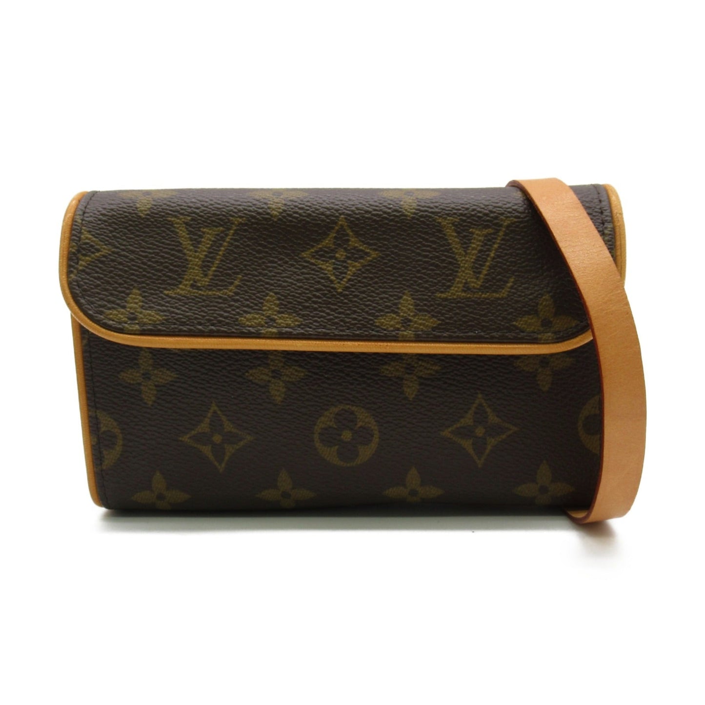 LOUIS VUITTON Pochette Florentine Brown Monogram PVC coated canvas M51855