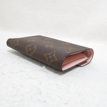 LOUIS VUITTON Portefeiulle Victorine Trifold Wallet Brown PVC coated canvas M62360