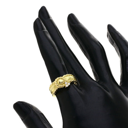 Celine Diamond Ring / K18 Yellow Gold Ladies Celine