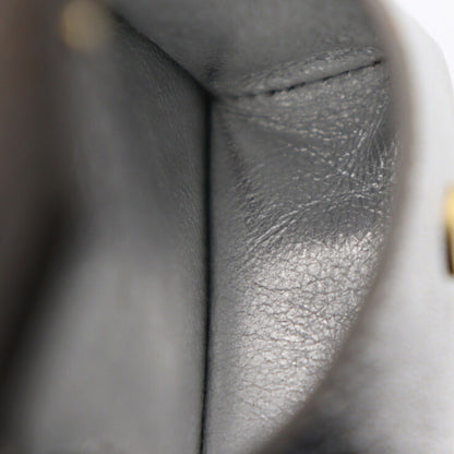 Celine Envelop Airpods Keyring Envelope key ring holder 1GH403DPS.36AG lambskin silver gold metal fittings earphone case