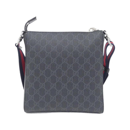 Gucci Black Gray Gg Supreme Shoulder Bag