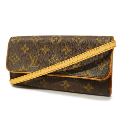 Louis VuittonAuth  Monogram Pochette Twin PM M51854 Women's Shoulder Bag