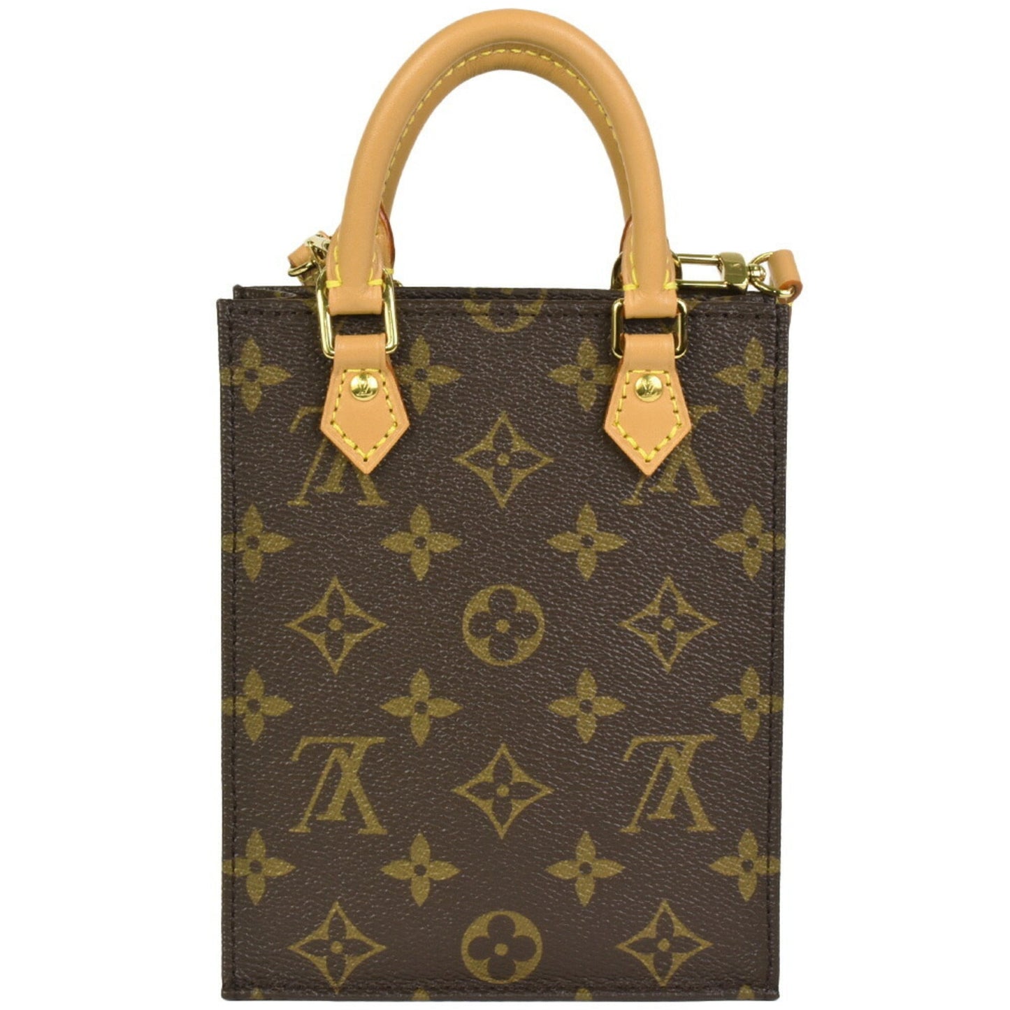LOUIS VUITTON Monogram Petite Sac Pla M69442 with shoulder strap