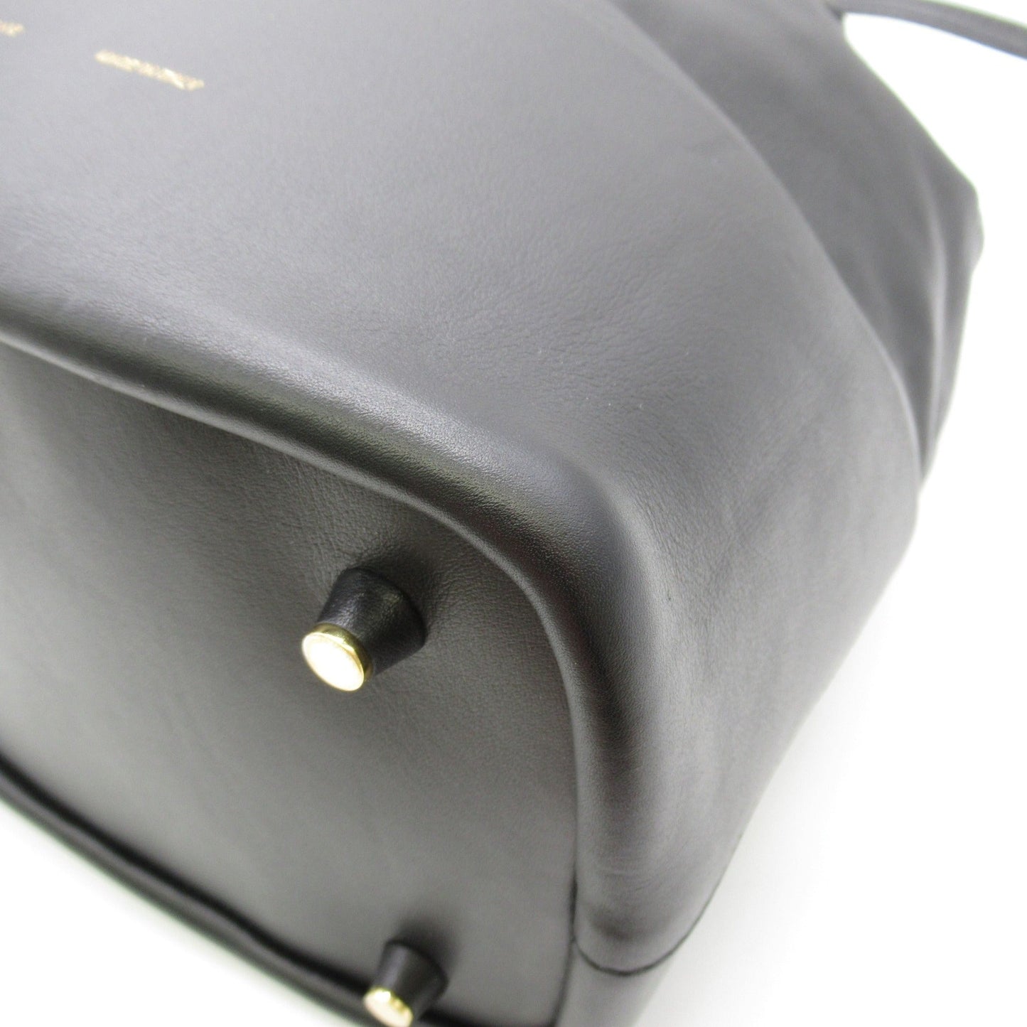 Celine bucket bag medium Black leather