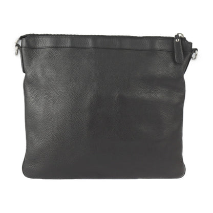 Gucci Black Leather Messenger Bag Shoulder Bag