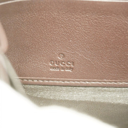 Gucci Brown Leather Long Wallet (Bi-Fold)