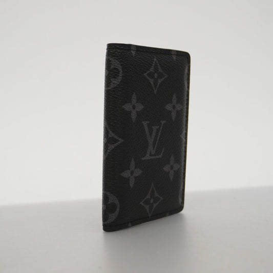 Louis VuittonAuth  Monogram Eclipse Card Case Organizer Depoche M61696 Business