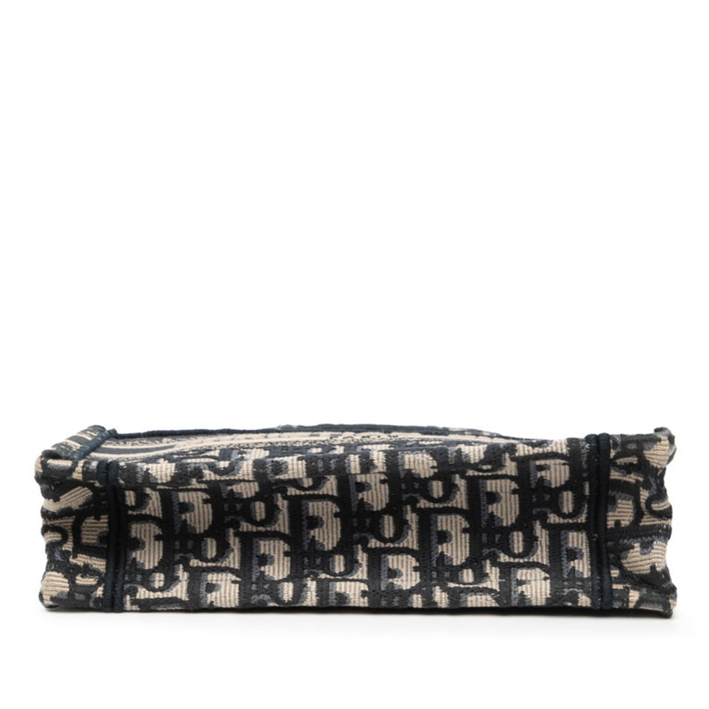 Christian Dior Trotter Beige Navy Trotter Handbag Tote Bag ()