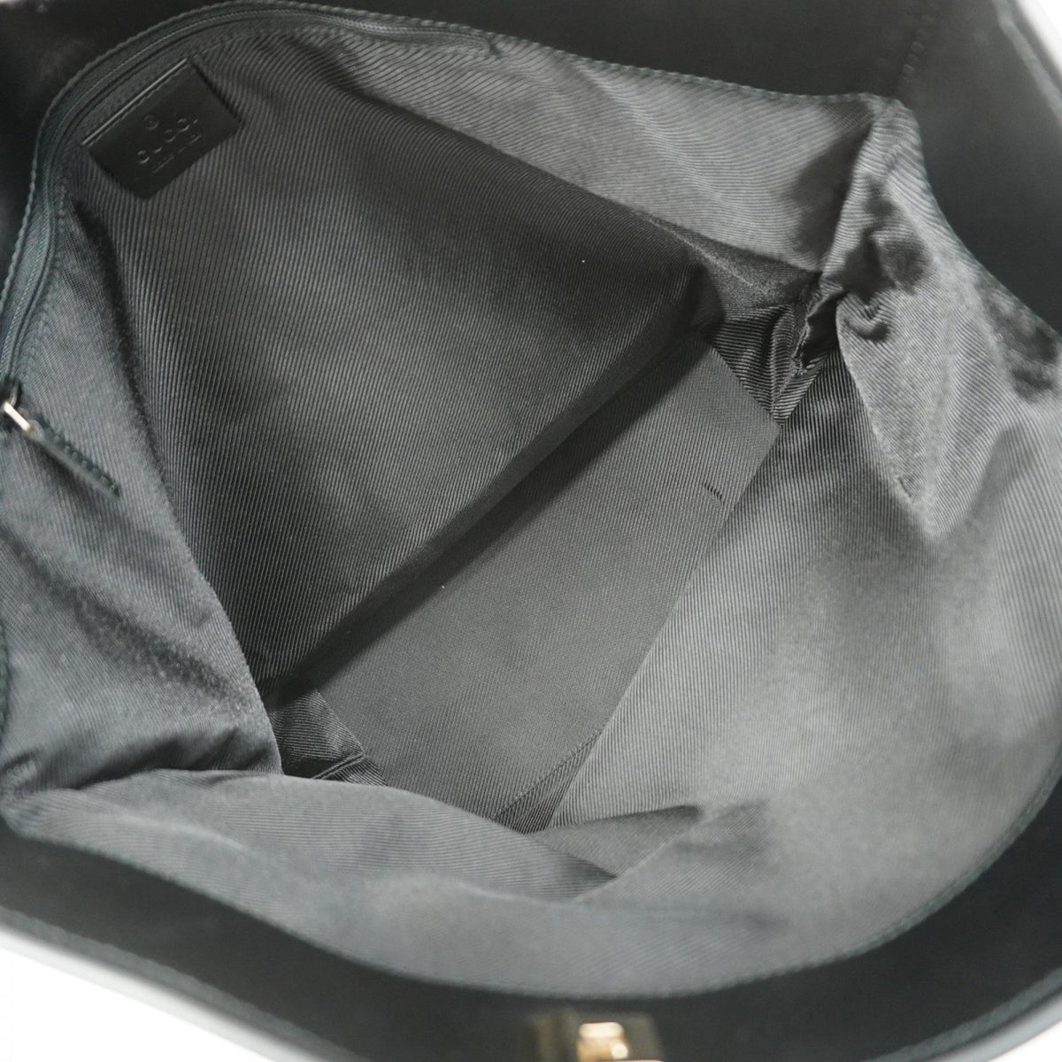 Gucci Black Canvas Tote Bag