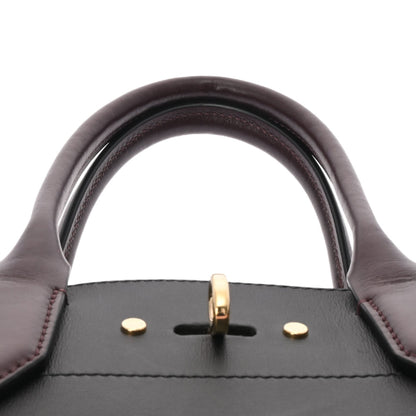 LOUIS VUITTON City Steamer MM Magnolia Noir Bordeaux M53019 Women's Leather Bag
