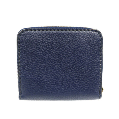 Christian Dior Navy Leather Wallet (Bi-Fold) ()