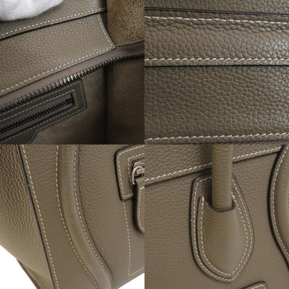 Celine Luggage Micro Handbag Calf Ladies