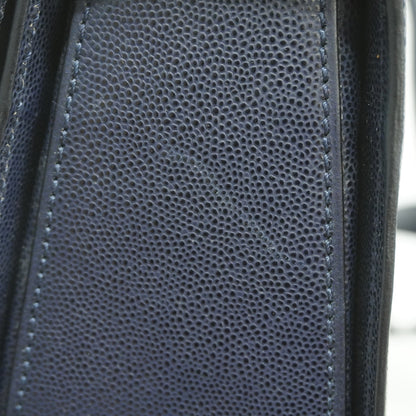 Celine  2way Bag Women's Leather Navy