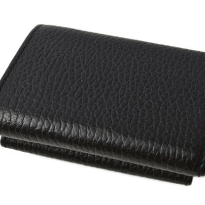 Gucci Mini Wallet/Tri-fold GUCCI Folding Wallet 523277 PETITE MARMONT/Petite Marmont Black