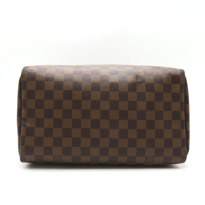 LOUIS VUITTON Speedy 30 Brown Ebene Damier PVC coated canvas N41531