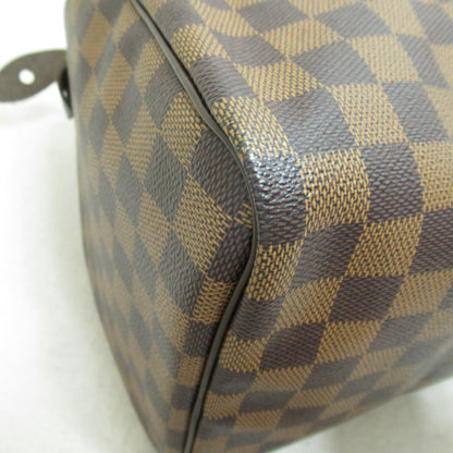 LOUIS VUITTON Speedy 30 Brown Ebene Damier PVC coated canvas N41531