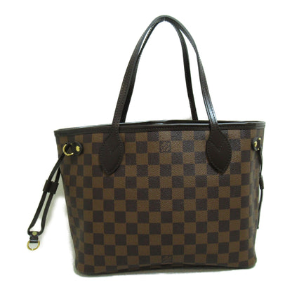 Louis Vuitton Never full PM Brown Ebene Damier PVC coated canvas N41359