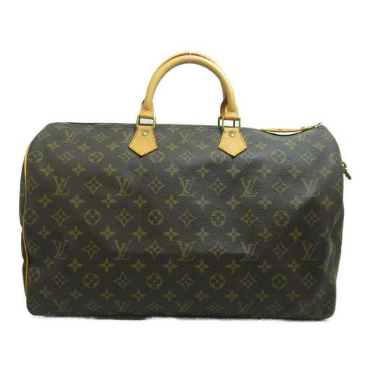 LOUIS VUITTON Speedy 40 Brown Monogram PVC coated canvas M41522