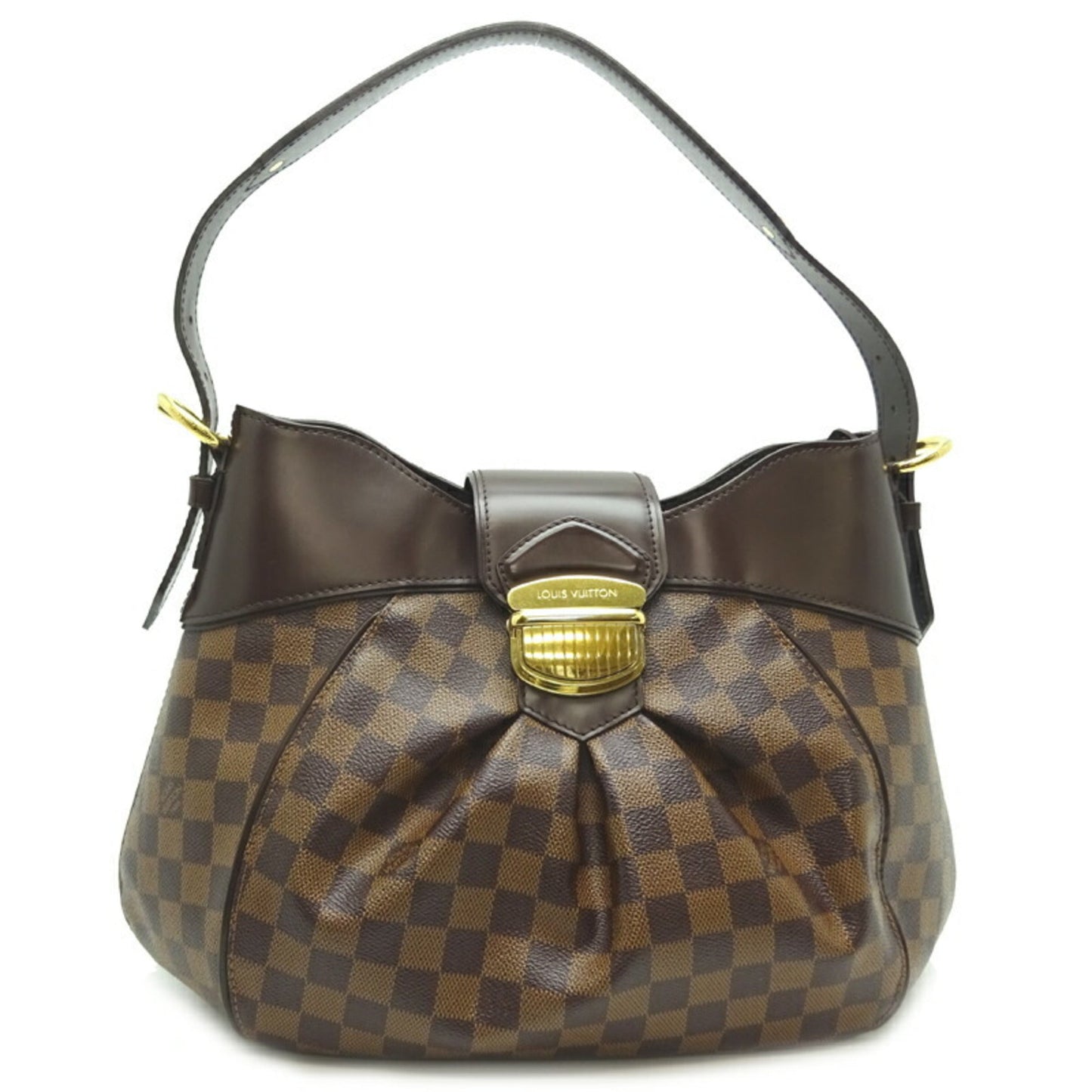 LOUIS VUITTON Sistina MM Women's Shoulder Bag N41541 Damier Ebene [Brown]