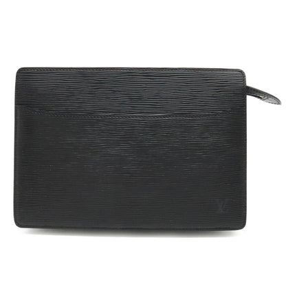 LOUIS VUITTON Epi Pochette Homme Second Bag Clutch Noir Black M52522