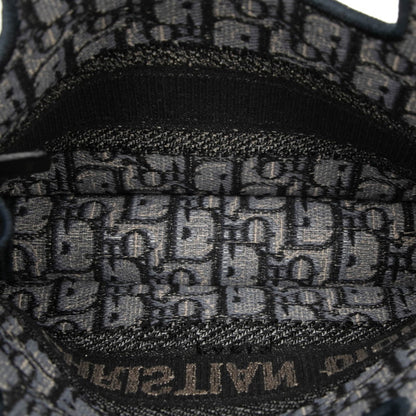Christian Dior Trotter Beige Navy Trotter Handbag Tote Bag ()