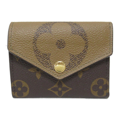 LOUIS VUITTON Portefeiulle Zoro Tri-fold Wallet Brown Monogram / Giant PVC coated canvas M80725