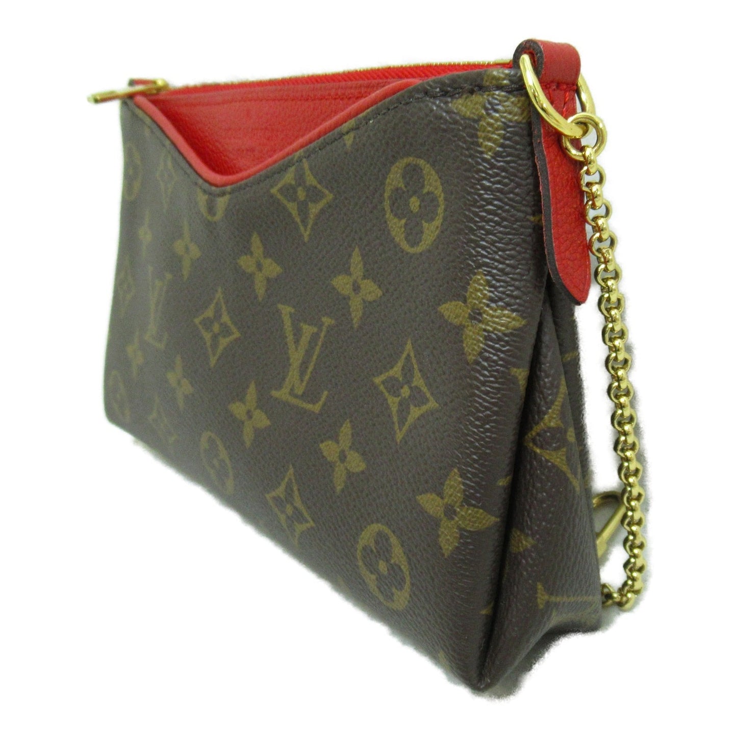 Louis Vuitton Paras clutch Brown Cerise Monogram PVC coated canvas M41638