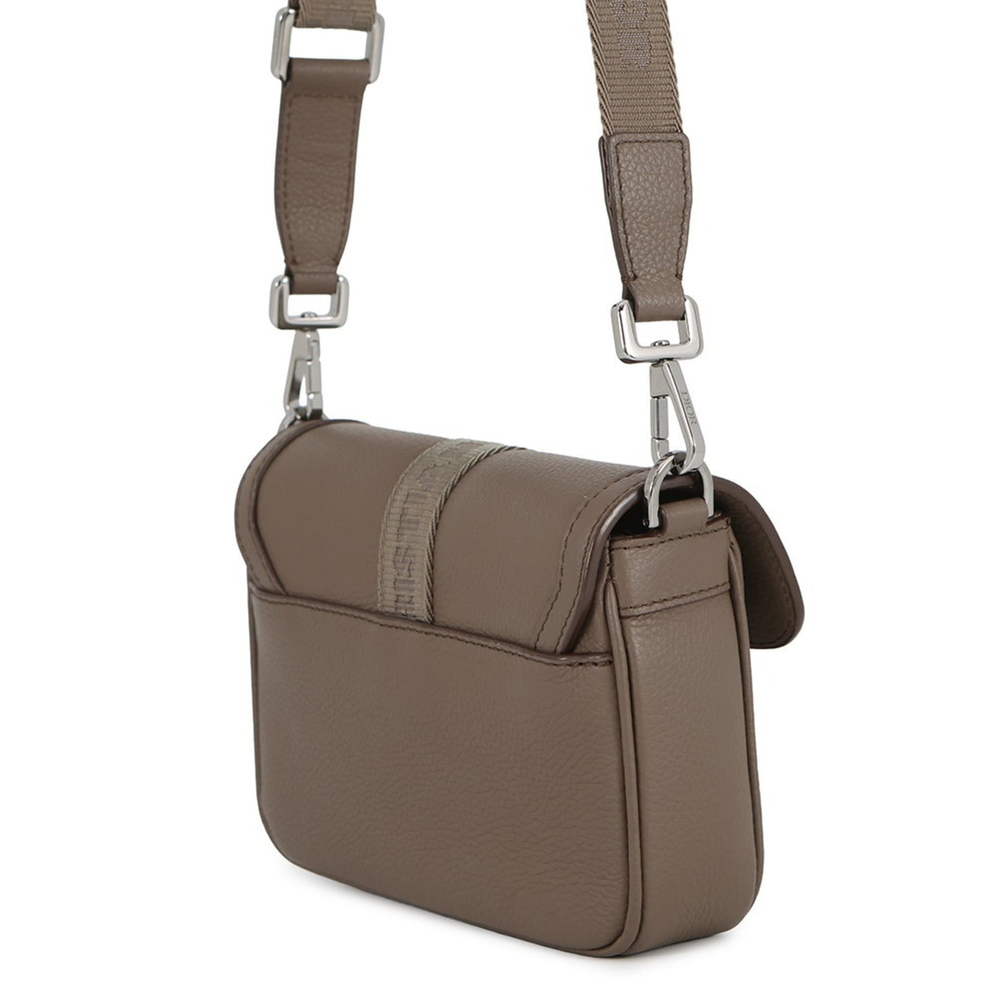 Christian Dior Olive Leather Shoulder Bag ()