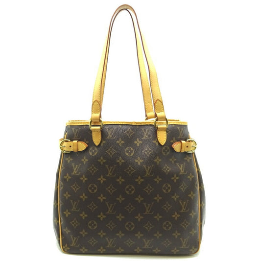 Louis Vuitton Batignolles Vertical Women's Shoulder Bag M51153 Monogram Brown