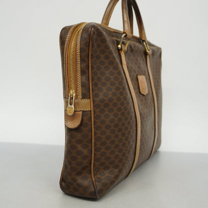 Celine  Macadam Women's PVC,Leather Briefcase Brown