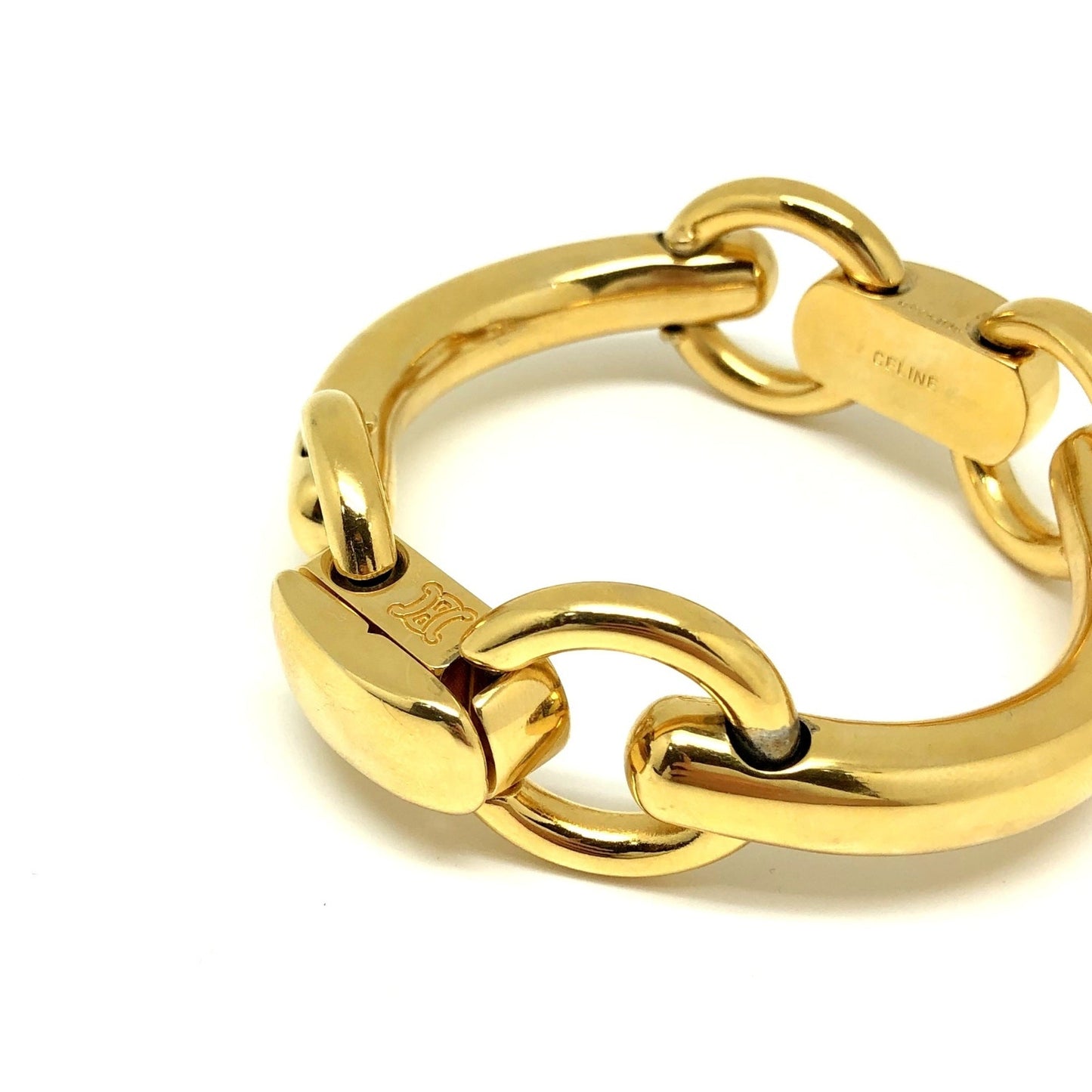 Celine Bracelet Bangle Gold Ladies Elegant