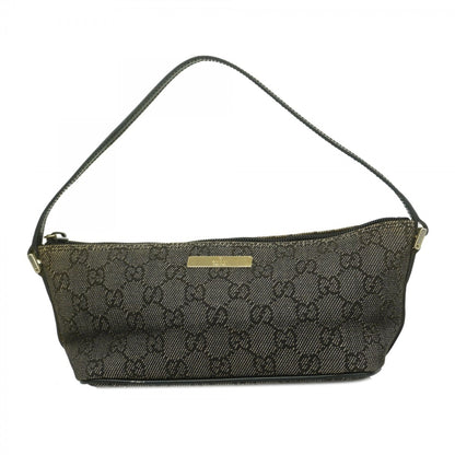 Gucci Black Canvas Handbag ()