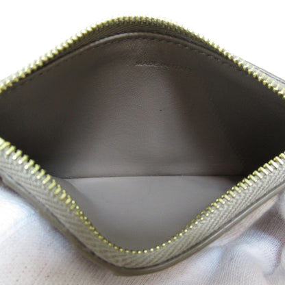 Celine Card Case Gray Gurege leather