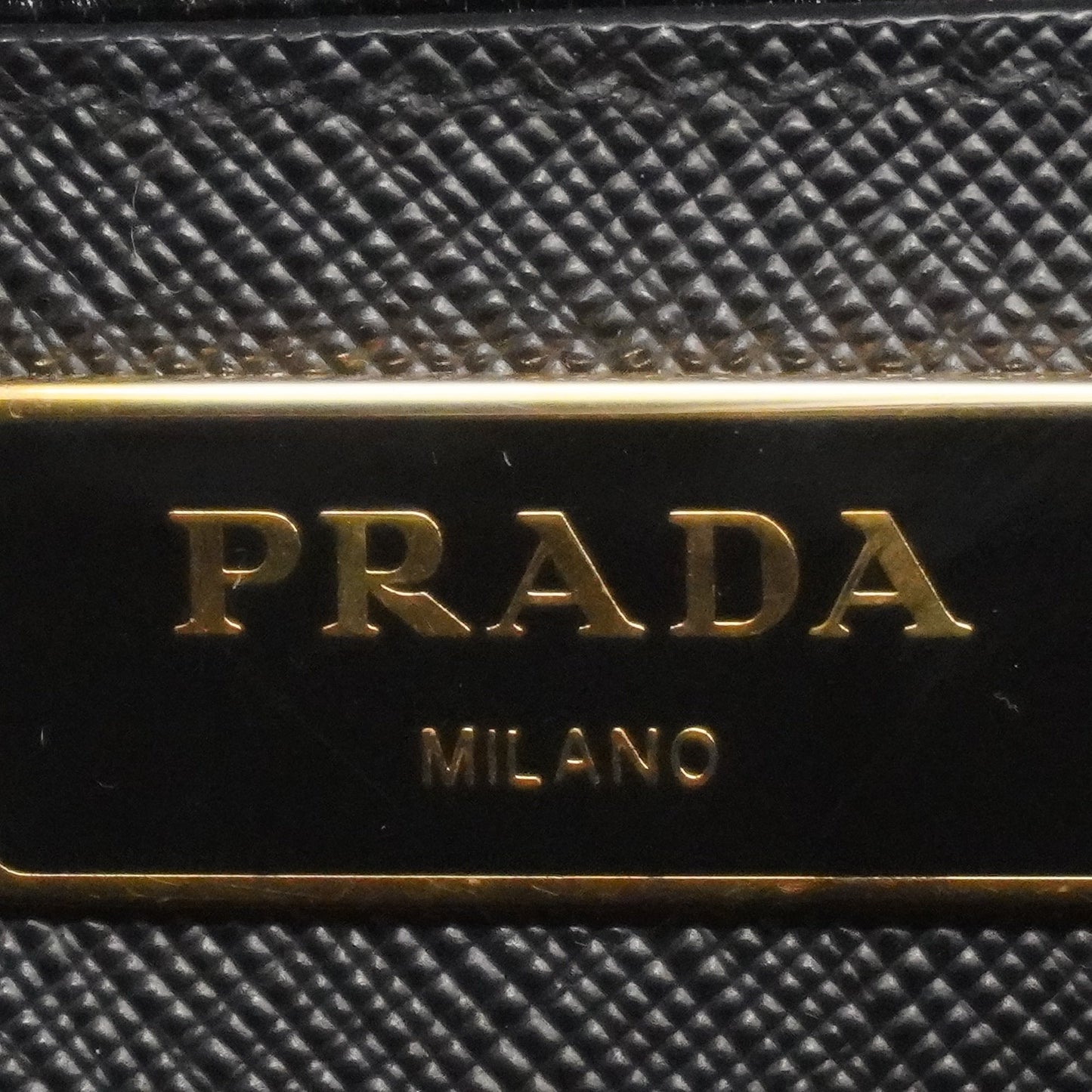 Prada 2WAY Bag Women's Leather Handbag,Shoulder Bag,Tote Bag Black