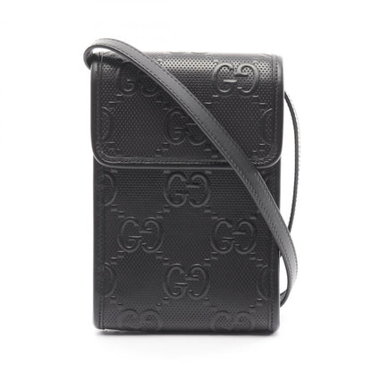 Gucci Black Leather Shoulder Bag