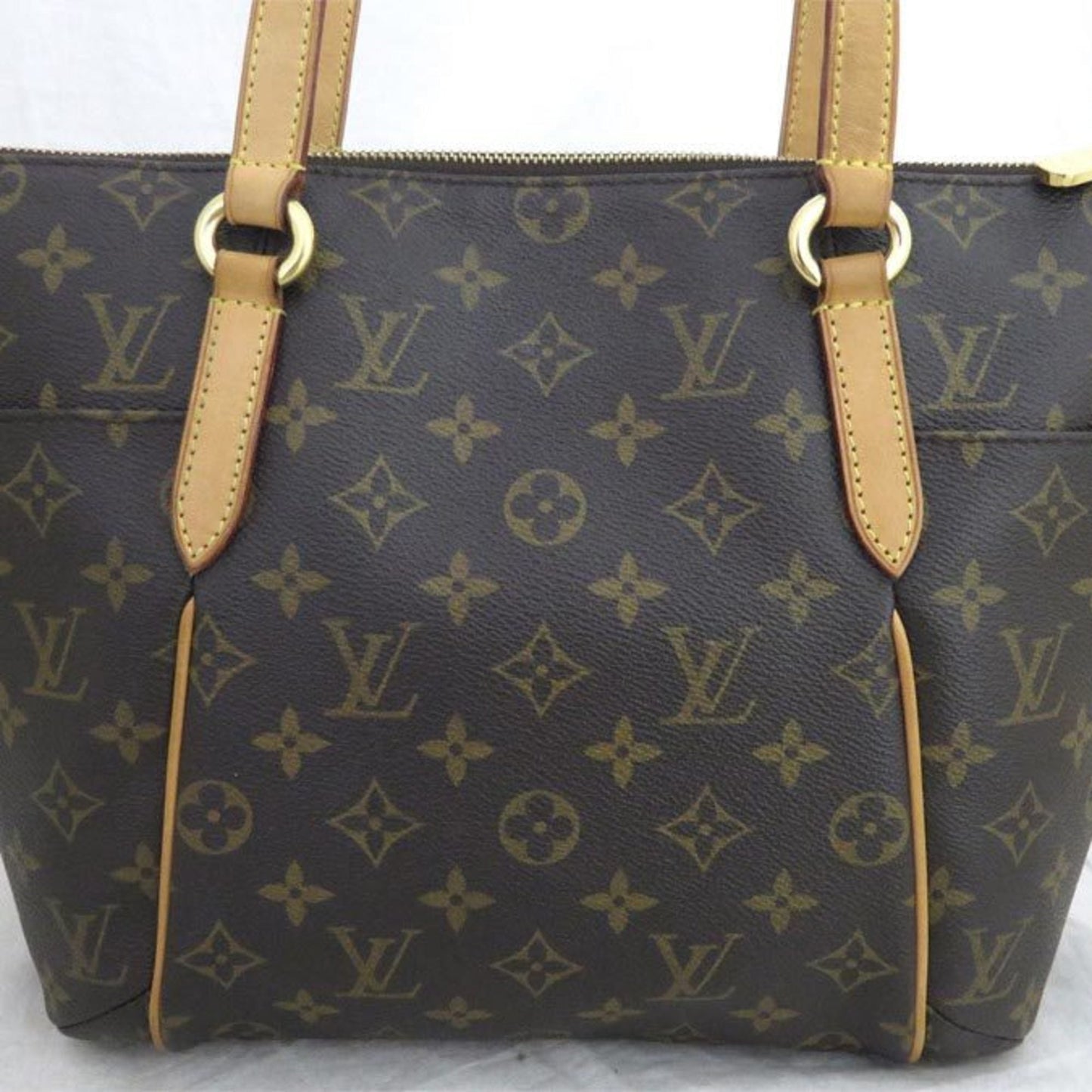 LOUIS VUITTON Shoulder Bag Monogram Totally PM Canvas Brown Gold Women's M56688