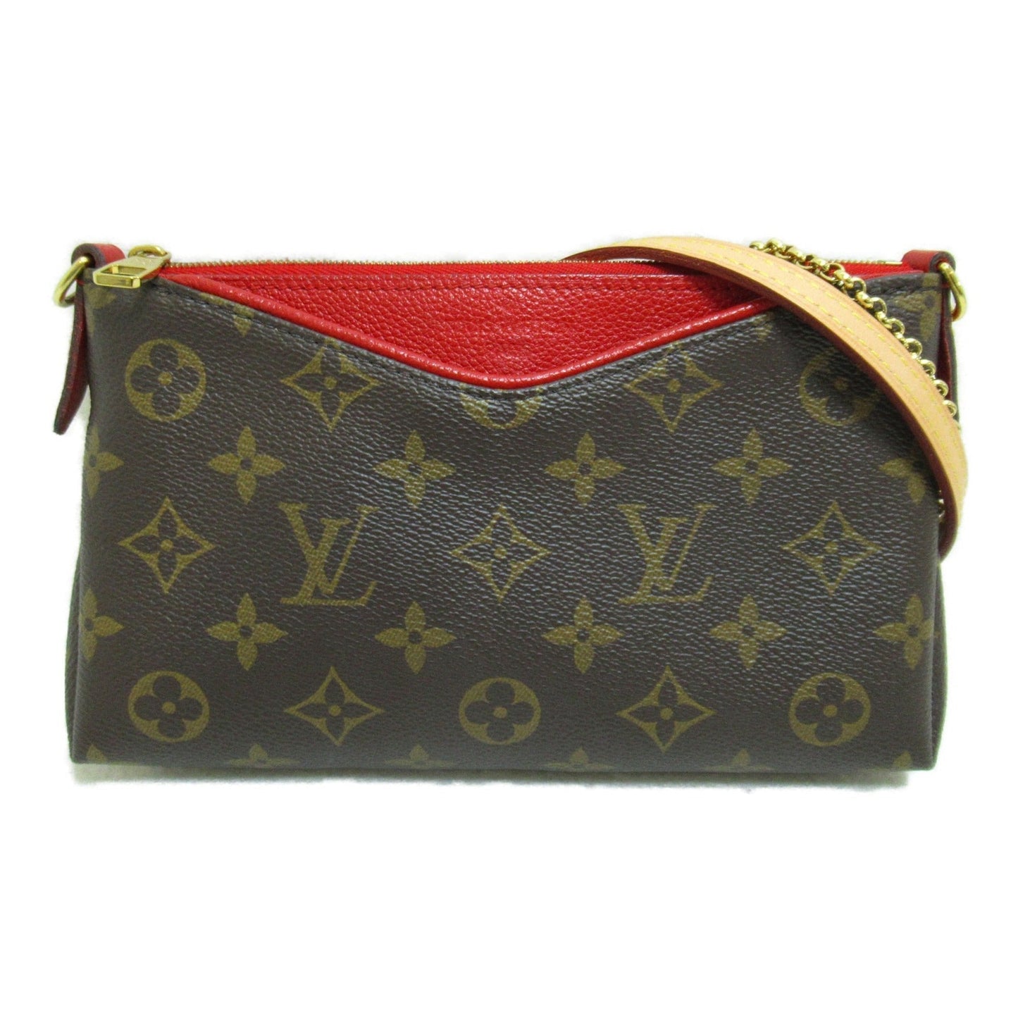 Louis Vuitton Paras clutch Brown Cerise Monogram PVC coated canvas M41638