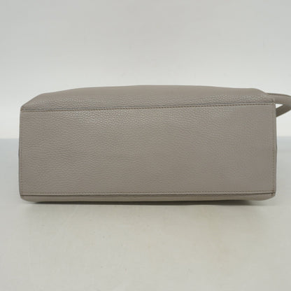 Gucci Bamboo 2way Bag 392013 Women's Leather Handbag,Shoulder Bag Grayish