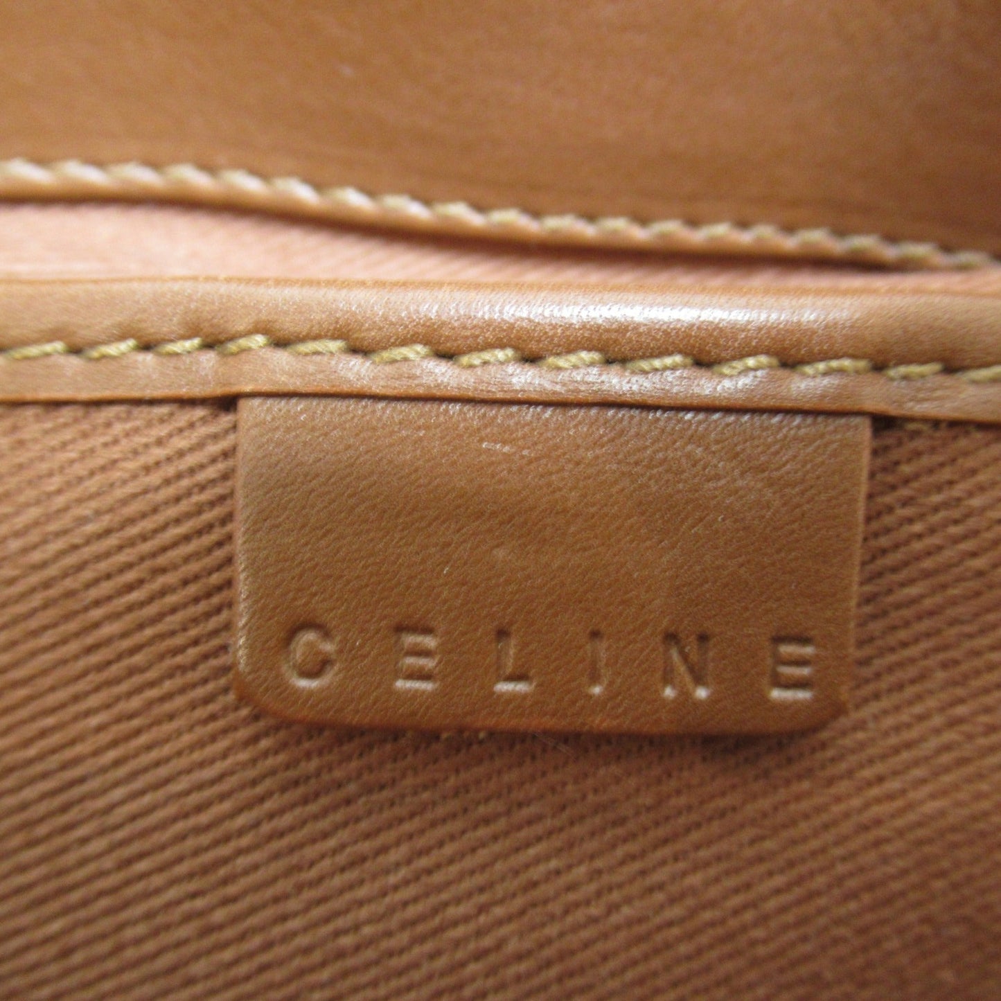 Celine Boogie bag Brown leather