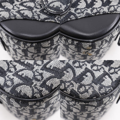 Christian Dior Trotter Navy Trotter Handbag Saddle Bag ()