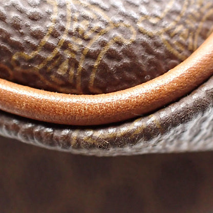 Celine Handbag Women's Brown PVC Leather Macadam Shoulder