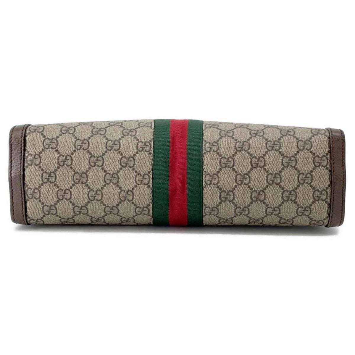 Gucci Brown Pvc Leather Shoulder Bag