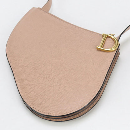Christian Dior Pink Leather Shoulder Bag ()