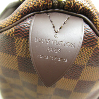 Louis Vuitton Speedy 25 Brown Ebene Damier PVC coated canvas N41365