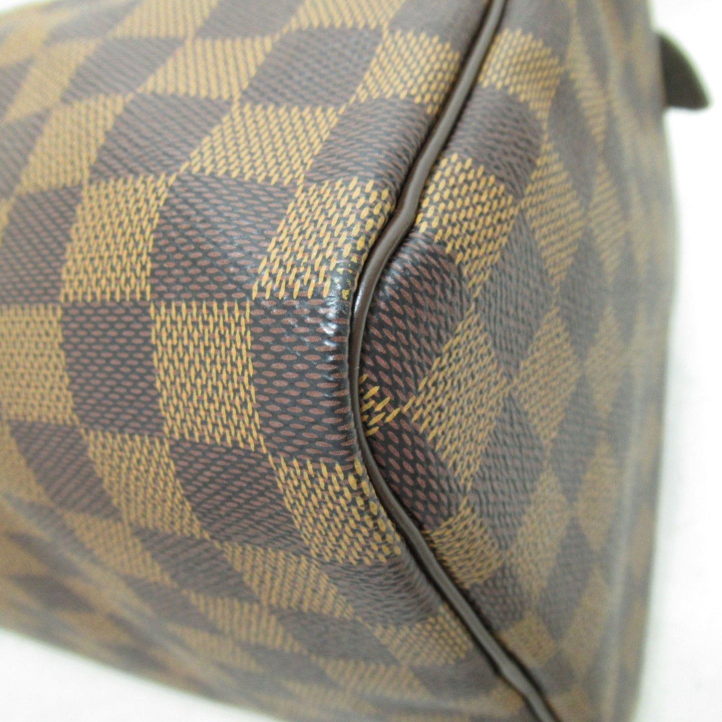 LOUIS VUITTON Speedy 30 Brown Ebene Damier PVC coated canvas N41531